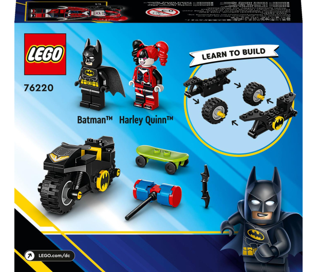LEGO DC Batman 76220 Batman kontra Harley Quinn - 1088224 - zdjęcie 10